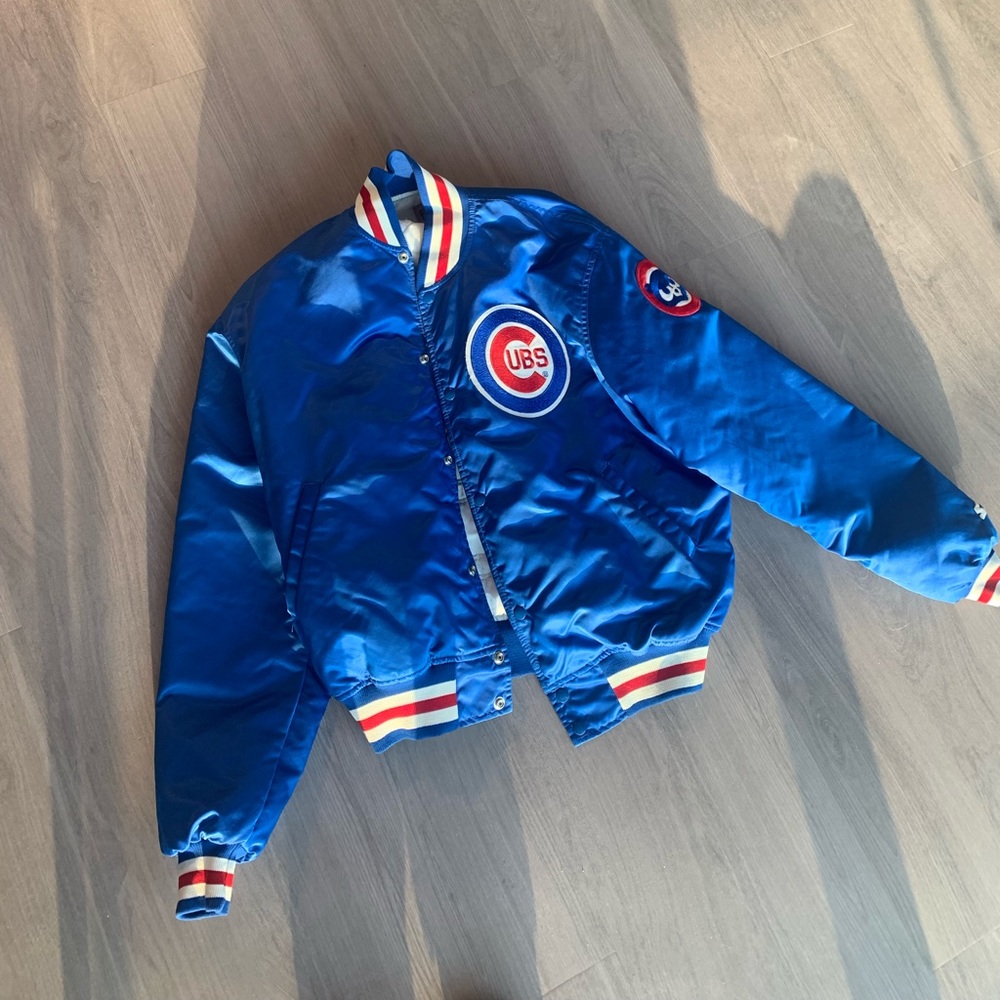 Vintage Style Cubs Bomber